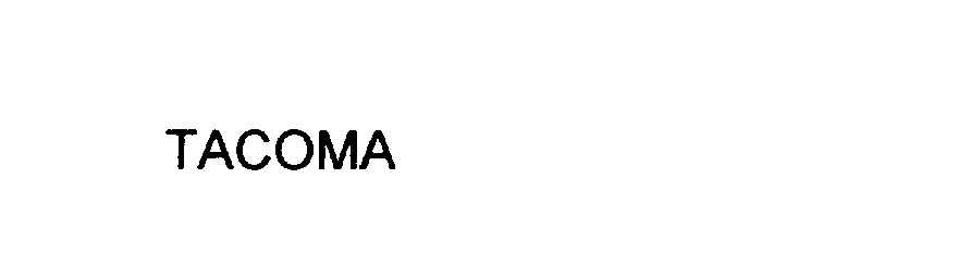Trademark Logo TACOMA