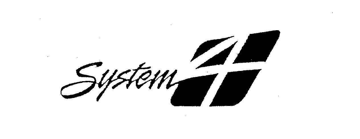 Trademark Logo SYSTEM 4