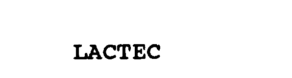 Trademark Logo LACTEC