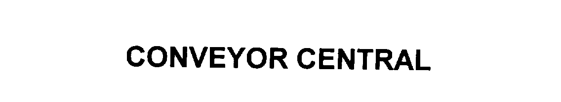 Trademark Logo CONVEYOR CENTRAL