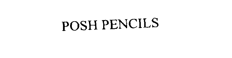  POSH PENCILS