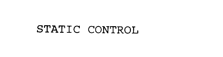  STATIC CONTROL