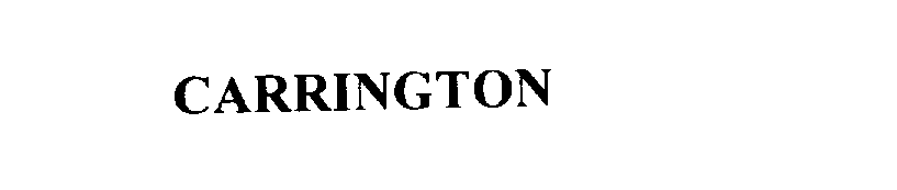 Trademark Logo CARRINGTON