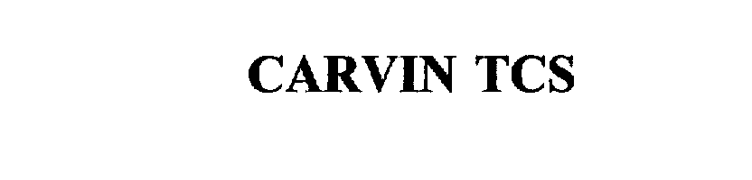  CARVIN TCS