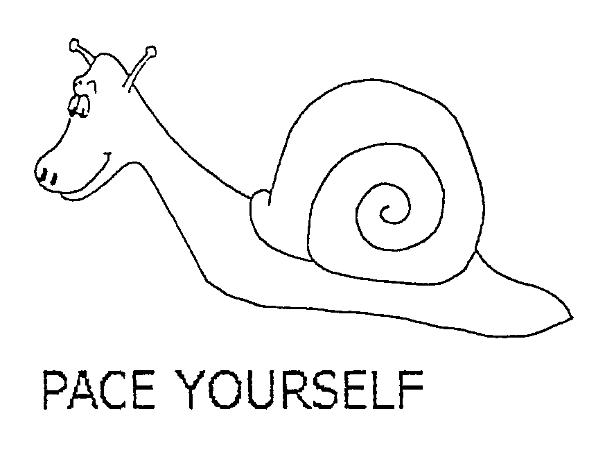 Trademark Logo PACE YOURSELF