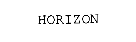 Trademark Logo HORIZON