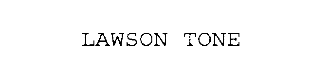  LAWSON TONE