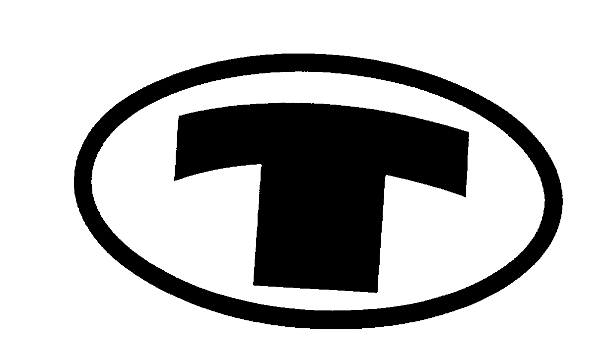 Trademark Logo T IN THE OVAL