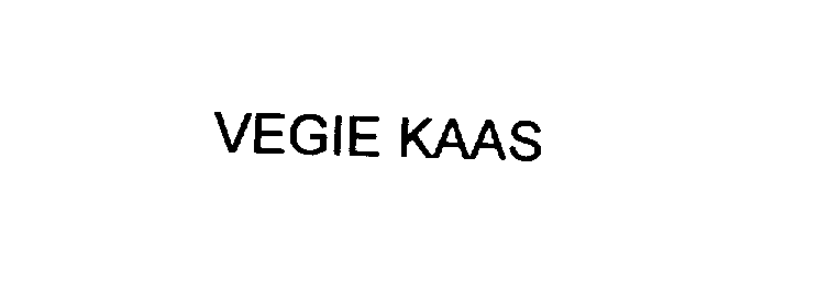 Trademark Logo VEGIE KAAS