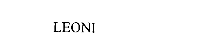 Trademark Logo LEONI