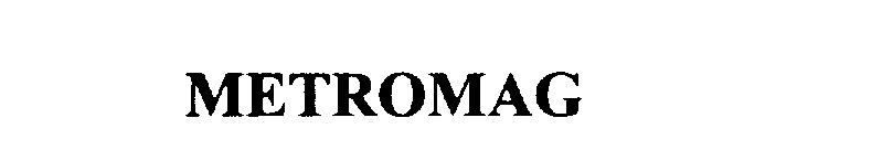 Trademark Logo METROMAG