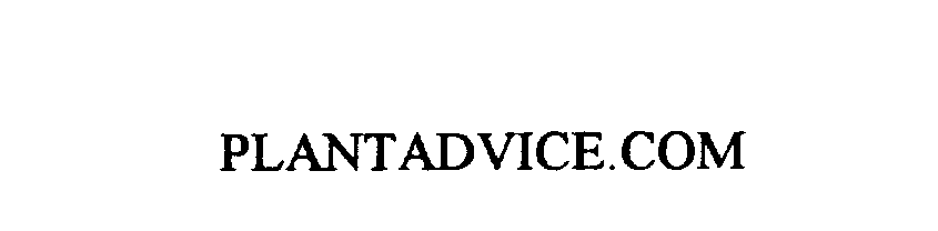 Trademark Logo PLANTADVICE.COM