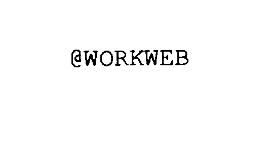 Trademark Logo @WORKWEB
