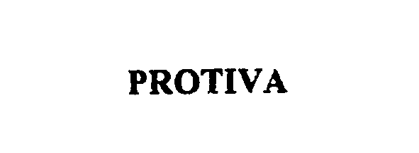 Trademark Logo PROTIVA