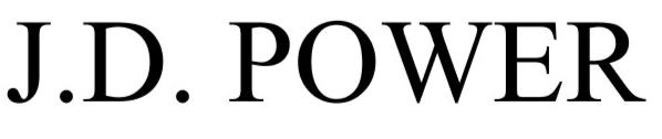 Trademark Logo J.D. POWER