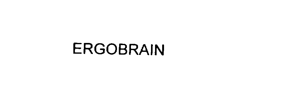 Trademark Logo ERGOBRAIN