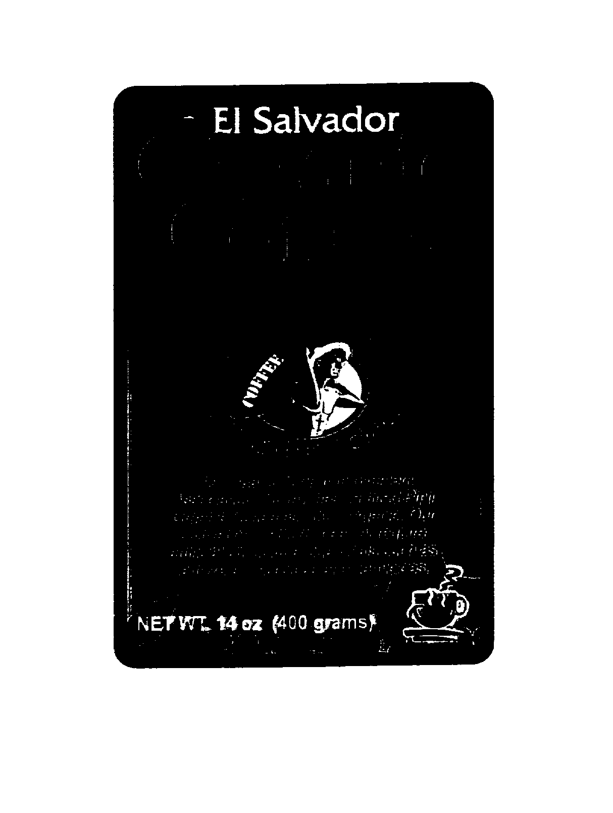 Trademark Logo EL SALVADOR ORGANIC COFFEE PIPIL THE ECOLOGICAL COFFEE