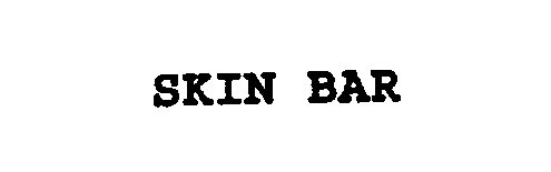 Trademark Logo SKIN BAR
