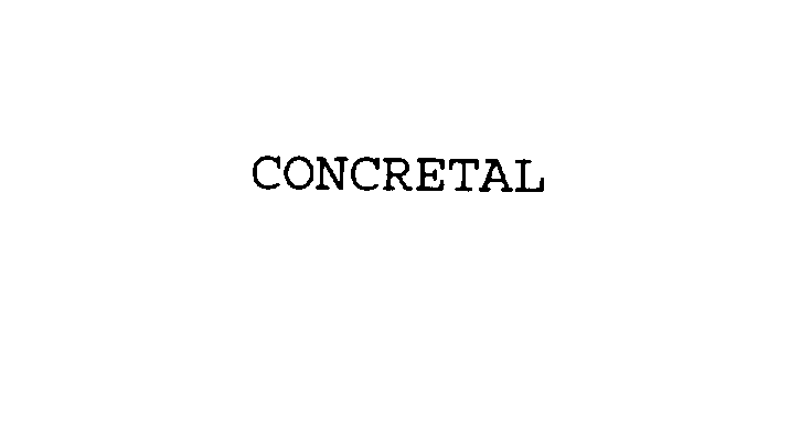 CONCRETAL