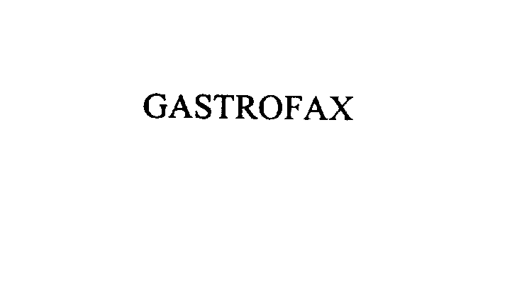  GASTROFAX