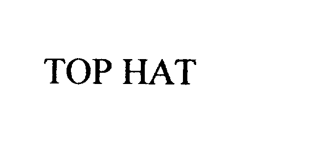 Trademark Logo TOP HAT