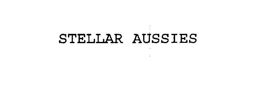 Trademark Logo STELLAR AUSSIES