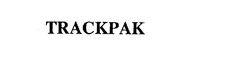 Trademark Logo TRACKPAK