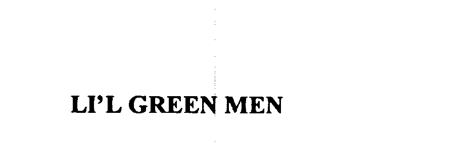  LI'L GREEN MEN