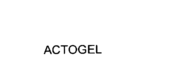 Trademark Logo ACTOGEL