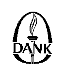 Trademark Logo DANK