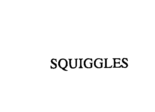 Trademark Logo SQUIGGLES