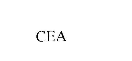 Trademark Logo CEA