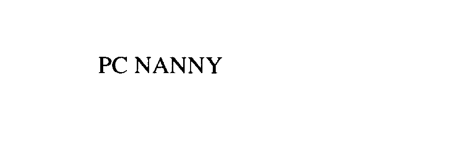 Trademark Logo PC NANNY