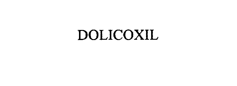 Trademark Logo DOLICOXIL