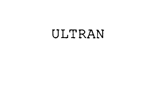 Trademark Logo ULTRAN