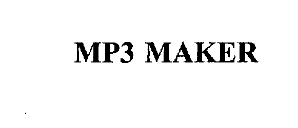 Trademark Logo MP3 MAKER