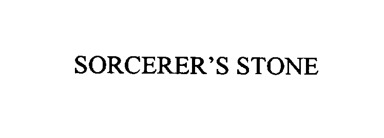 Trademark Logo SORCERER'S STONE