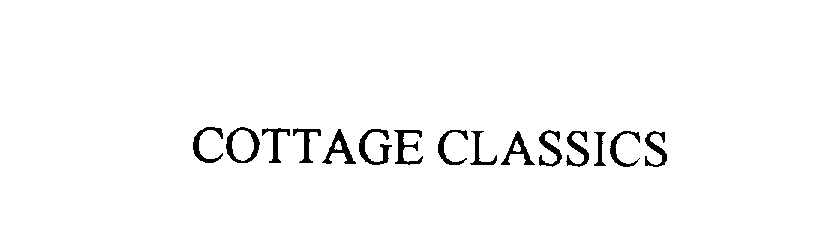 Trademark Logo COTTAGE CLASSICS