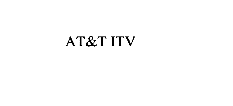 Trademark Logo AT&T ITV