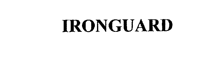 Trademark Logo IRONGUARD