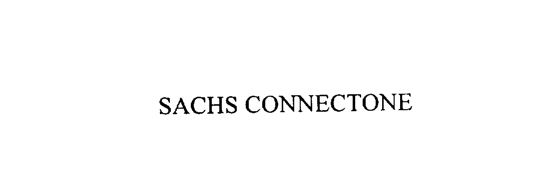  SACHS CONNECTONE