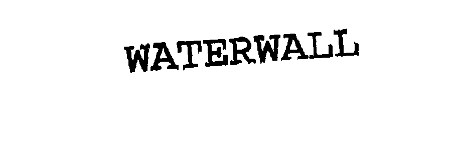 Trademark Logo WATERWALL