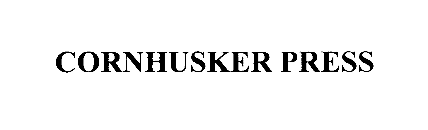 Trademark Logo CORNHUSKER PRESS