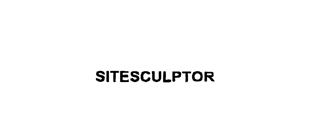 Trademark Logo SITESCULPTOR