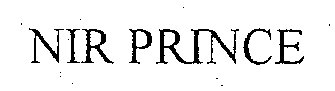 Trademark Logo NIR PRINCE