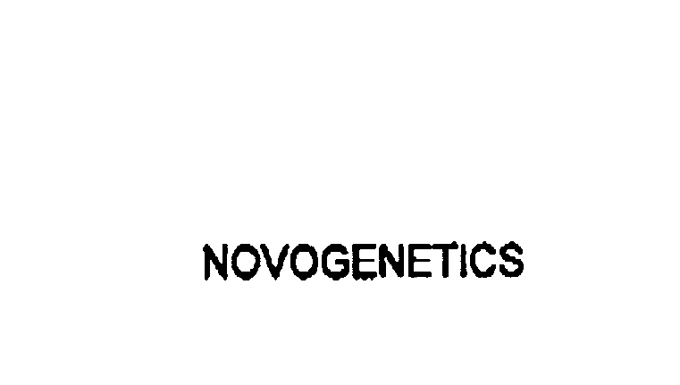 Trademark Logo NOVOGENETICS