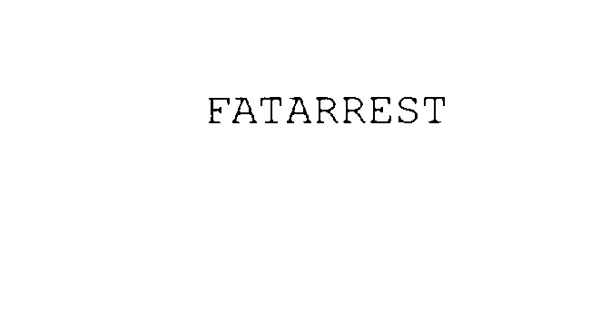Trademark Logo FATARREST