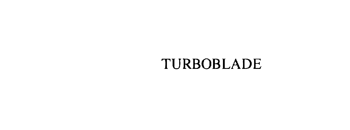 Trademark Logo TURBOBLADE