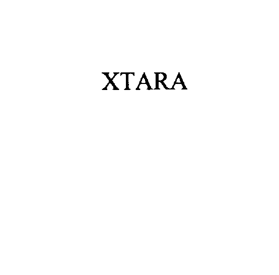 Trademark Logo XTARA