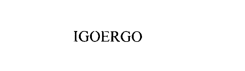  IGOERGO